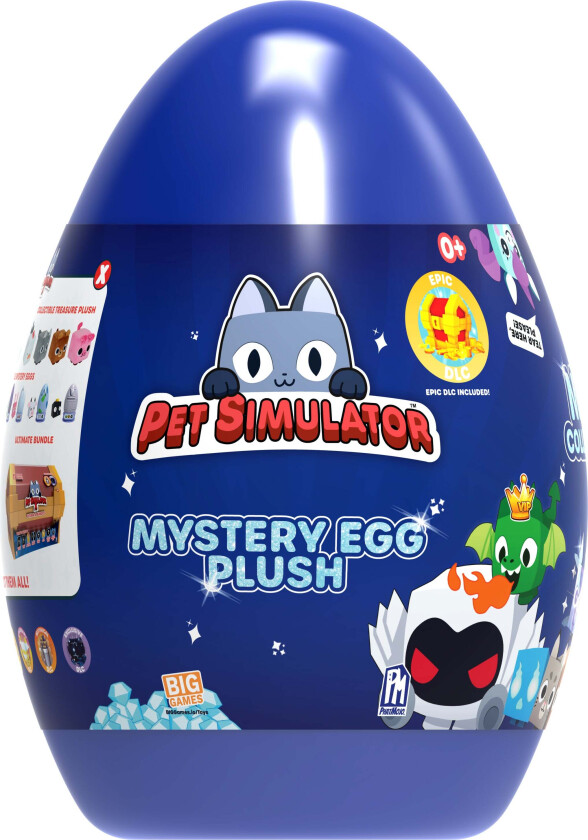 Mystery Egg Kosedyr Series 2 20 cm Blandet - Kosedyr