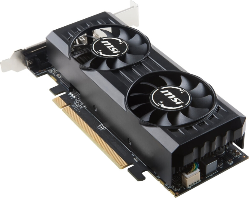 Msi Rx 550 4Gt Lp Oc - Grafikkort - Radeon Rx 550 - 4 Gb Gddr5 - Pcie 3.0 X8 Lavprofil - Dvi, Hdmi