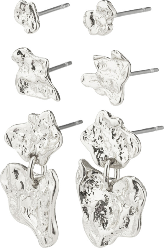 Horizon Earrings Silver Plated -Øredobber