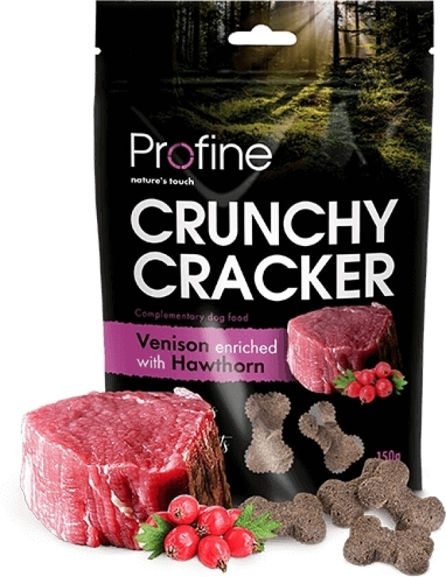 Crunchy Cracker - Venison & Hawthorn