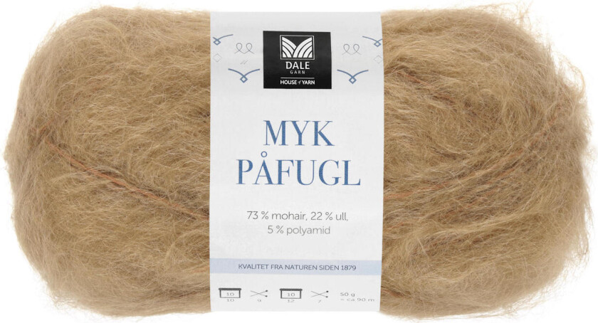 Bæstmor, Påfugl in Paris 7942 Lys nougat - UTGÅENDE FARGE