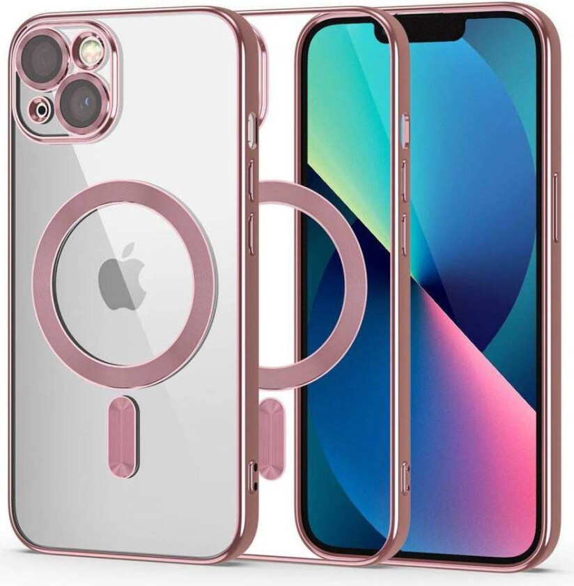 Tech-Protect MagShine Line MagSafe iPhone 13 Cover - Pink