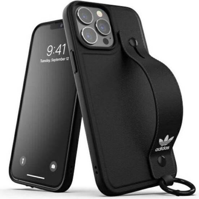 Adidas OR Håndrem cover iPhone 13 Pro Max sort 47139