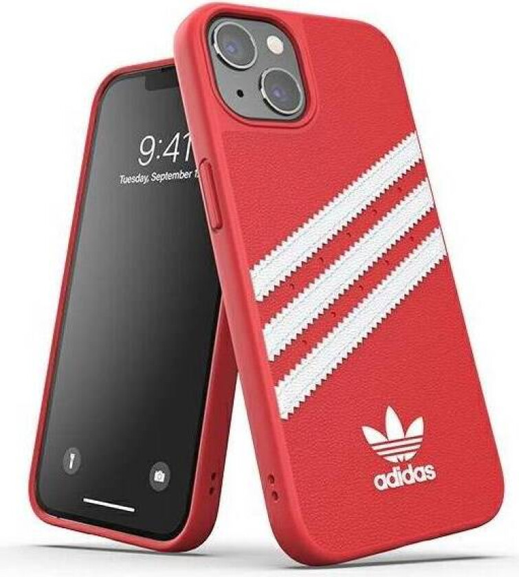 Adidas OR Molded Case PU iPhone 13 Pro / 13 rød 47117
