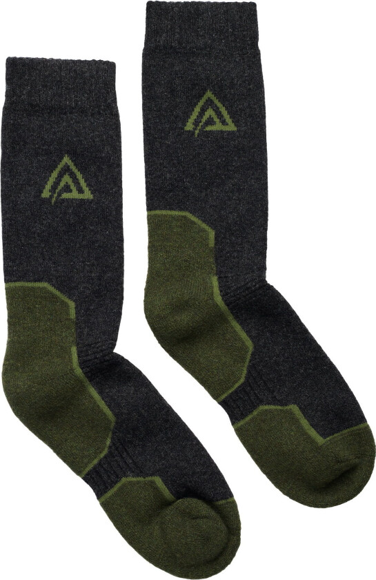 WarmWool Socks 28-31, Olive Night/Dill/Marengo