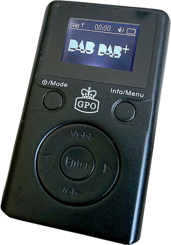 GPO bærbar DAB+ radio