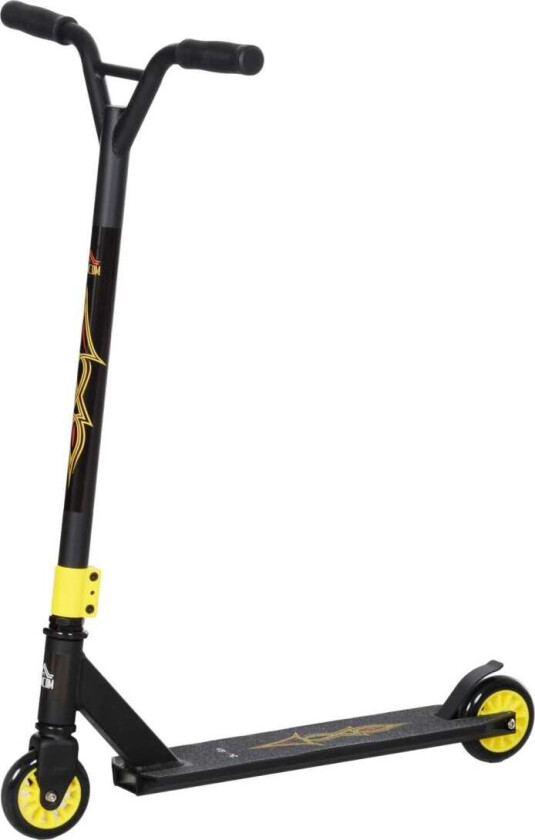 Bilde av Stuntscooter, morsom sparkesykkel, stuntscooter med ABEC 9 kulelager, sparkesykkel med 100 mm imiterte skinnhjul, sparkesykkel