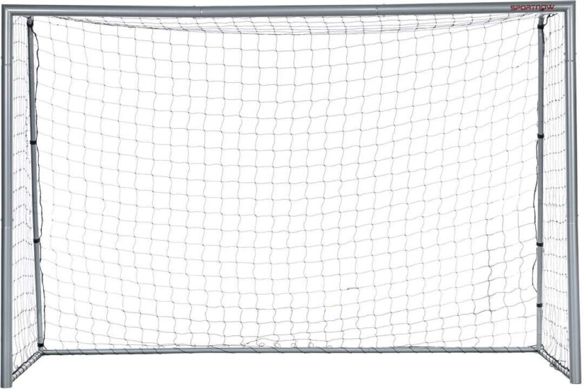 Bilde av Fotballmål med PE Mesh Fotballmål for barn og voksne 300 x 120 x 200 cm Stål PE Hage Fotballtrening Grå