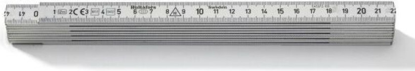 A59 Meterstokk 2 meter, av aluminium