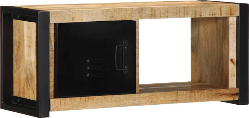 TV-benk 80x30x35 cm grovt heltre mangotre