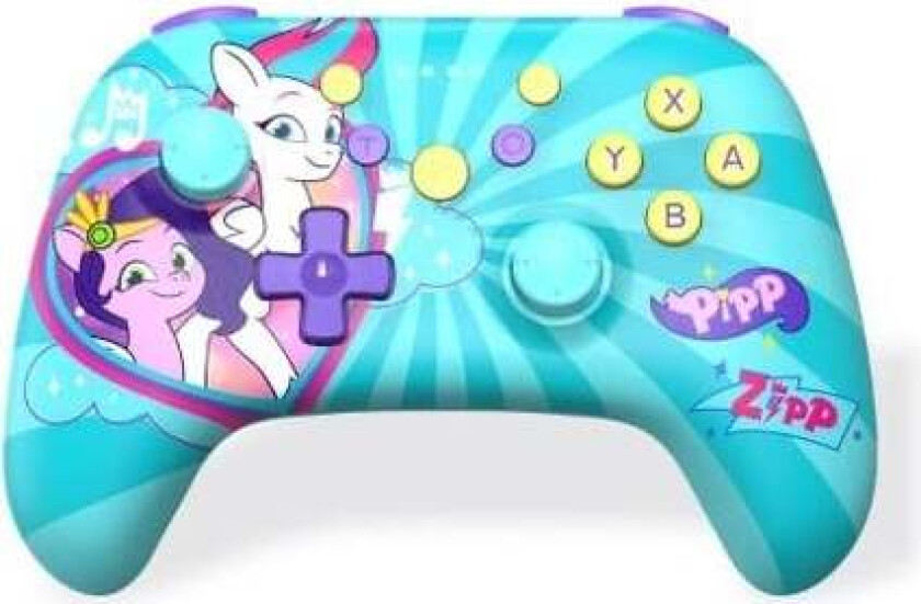 Switch/PC Nano Wireless Controller - My Little Pony Pipp&Zipp