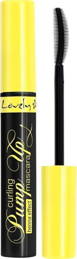 Pump Up Curling Mascara With Henna Effect Black