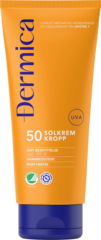 solkrem til kroppen SPF50 200 ml