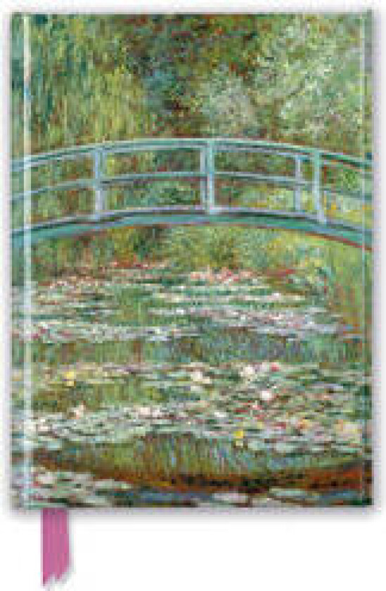 Claude Monet: Bridge over a Pond of Water Lilies (Foiled Journal)