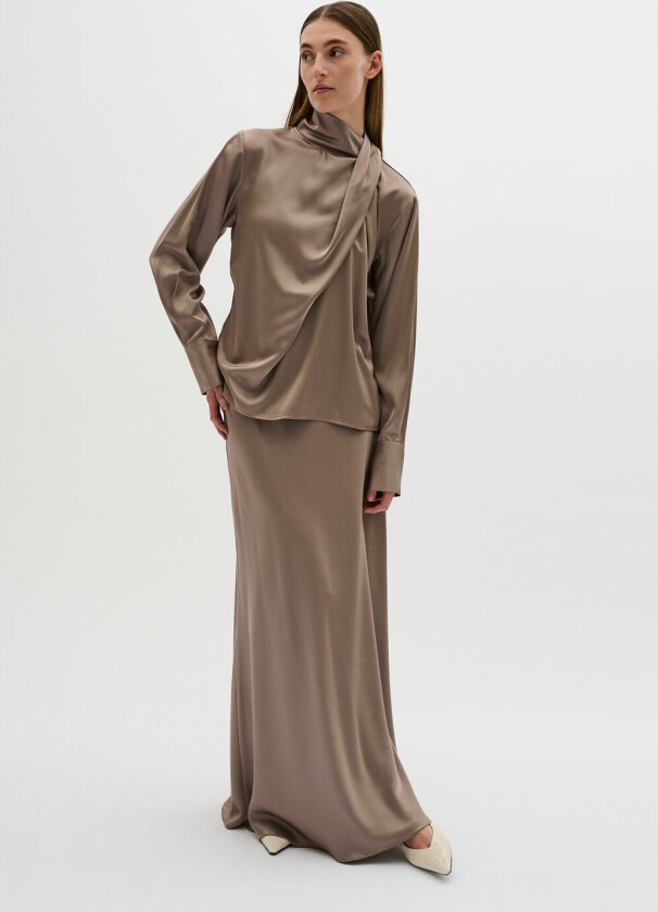 Kbthorun Skirt Str 42 - Maxi Skjørt