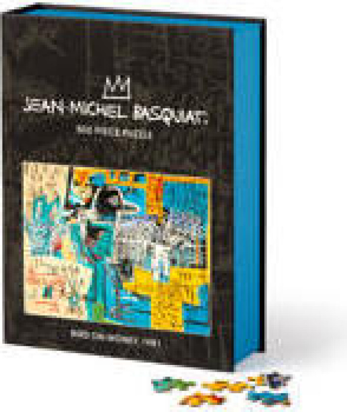 Basquiat Bird on Money Book Puzzle