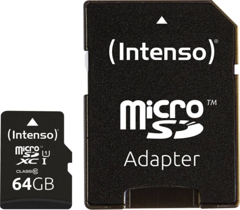 Premium 3Er Pack (3 X 64 Gb) Microsdxc-Kort 64 Gb Class 10 Uhs-I Inkl. Sd-Adapter
