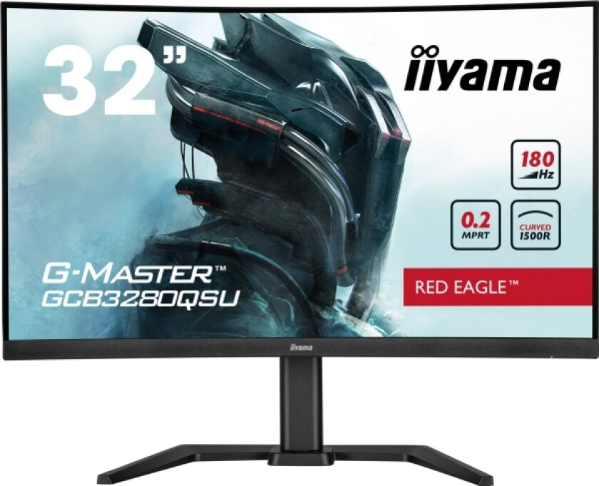 32" Va-Panel, Curved Gaming 1500R,G-Master Red Eagle