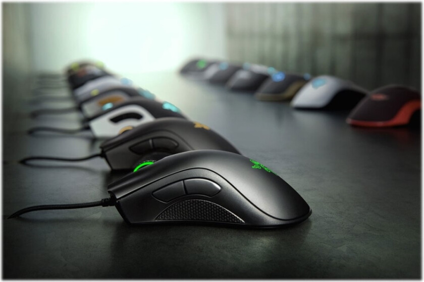 Deathadder Essential - Mus - Ergonomisk - Høyrehendt - Optisk - 5 Knapper - Kablet - Usb