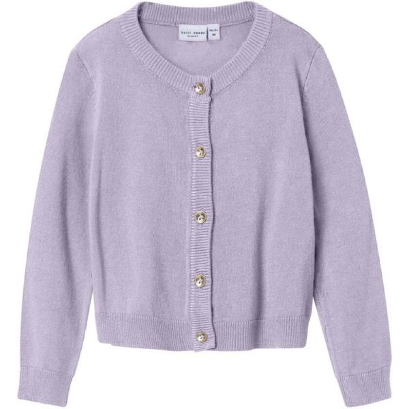 Name It Valma Strikket Cardigan Til Barn, Orchid Petal