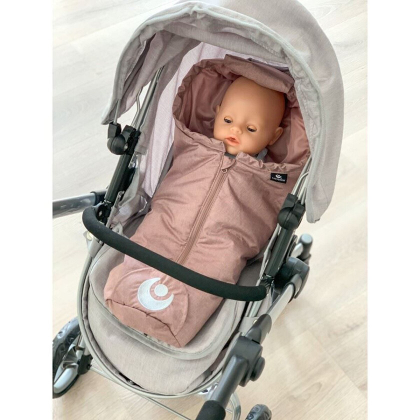 Bilde av Vognpose dukkevogn, Pink Melange