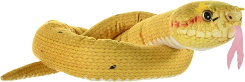 Snakesss Eye Lash Viper Yellow 137 cm