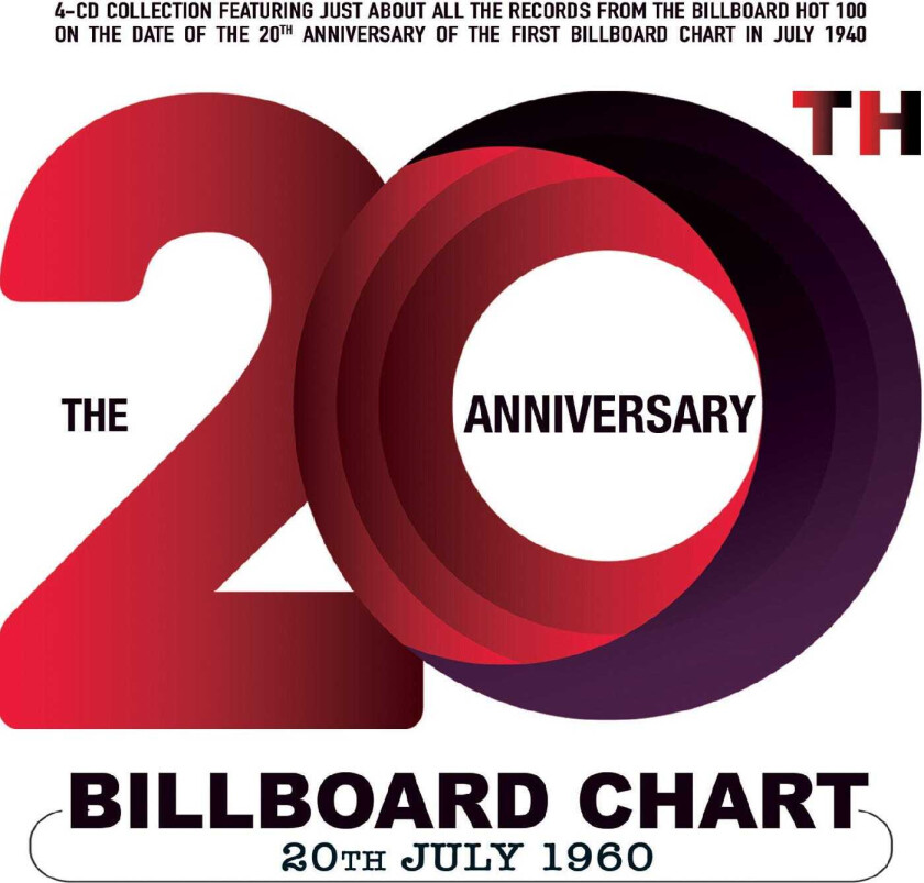 Diverse Artister The 20th Anniversary Billboard Chart July 1960 CD