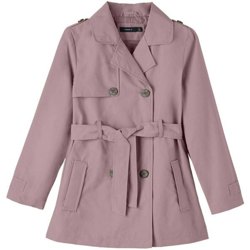 Name It Madelin Trenchcoat Til Barn, Deauville Mauve