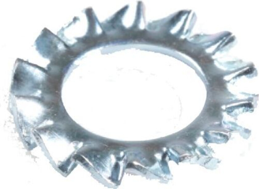 REYHER 067980110053000 Låseskive FZB, DIN 6798A, AZ 5,3x10x0,6 mm, 3000-pakning