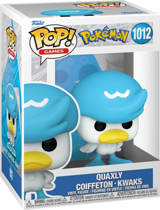Pokemon actionfigur (Quaxly)