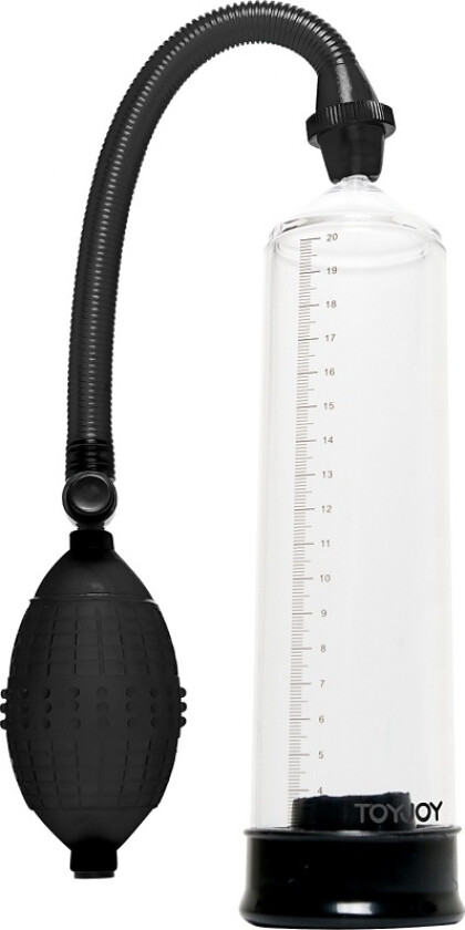 Toy Joy: Power Pump, svart/gjennomsiktig
