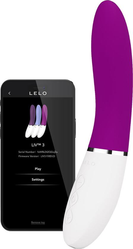LELO: Liv 3, App-Controlled G-Spot Vibrator, rosa