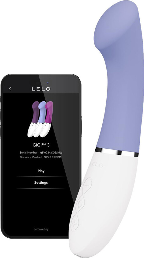 LELO: Gigi 3, App-Controlled G-Spot Vibrator, lyslila