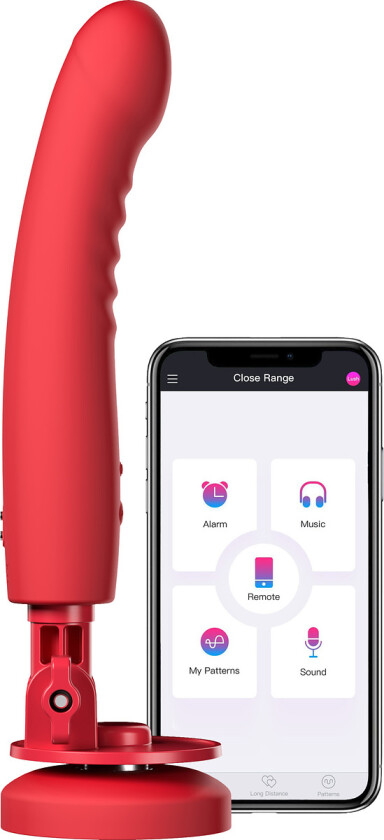 Lovense: Mission 2, App-Controlled Touch-Sensitive Dildo Vibrator