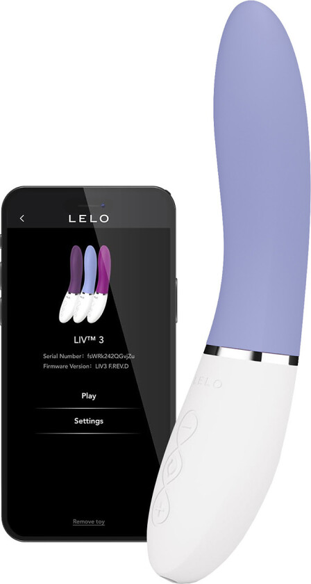 LELO: Liv 3, App-Controlled G-Spot Vibrator, lyslilla