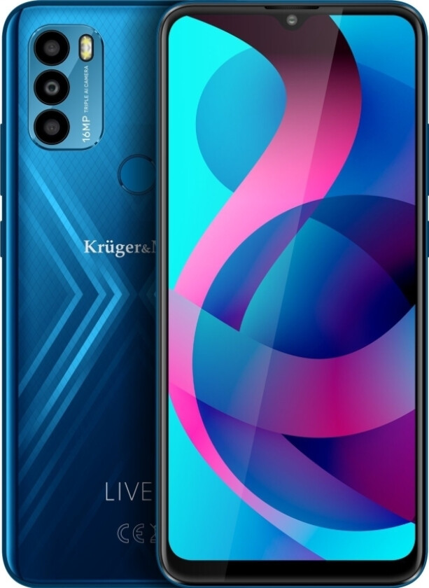 Kruger & Matz Live 9 16,5 Cm (6,5") Dual Sim 4G Usb-C 4 Gb 64 Gb 5000 Mah