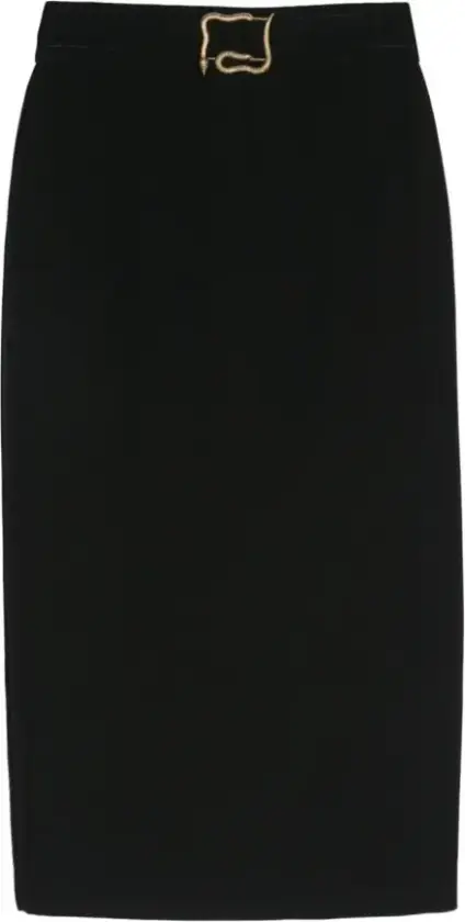 Dame, Skjørt, Svart, M