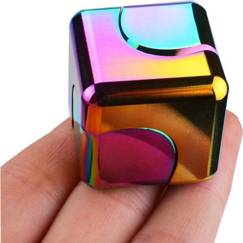 Fidget Spinner Leke Terning Voksne, Metall Valentinsgave EDC Kule Skrivebords Gadgets Kontor Sansestimulerende Leke