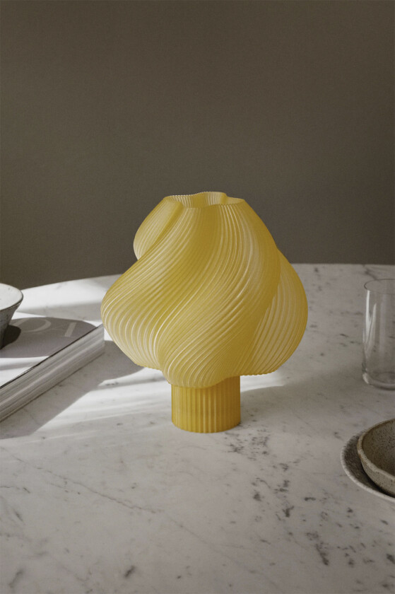 Soft Serve Lamp Portable Limoncello Sorbet Str H: 23 cm W: 20.5 cm - Bordlamper