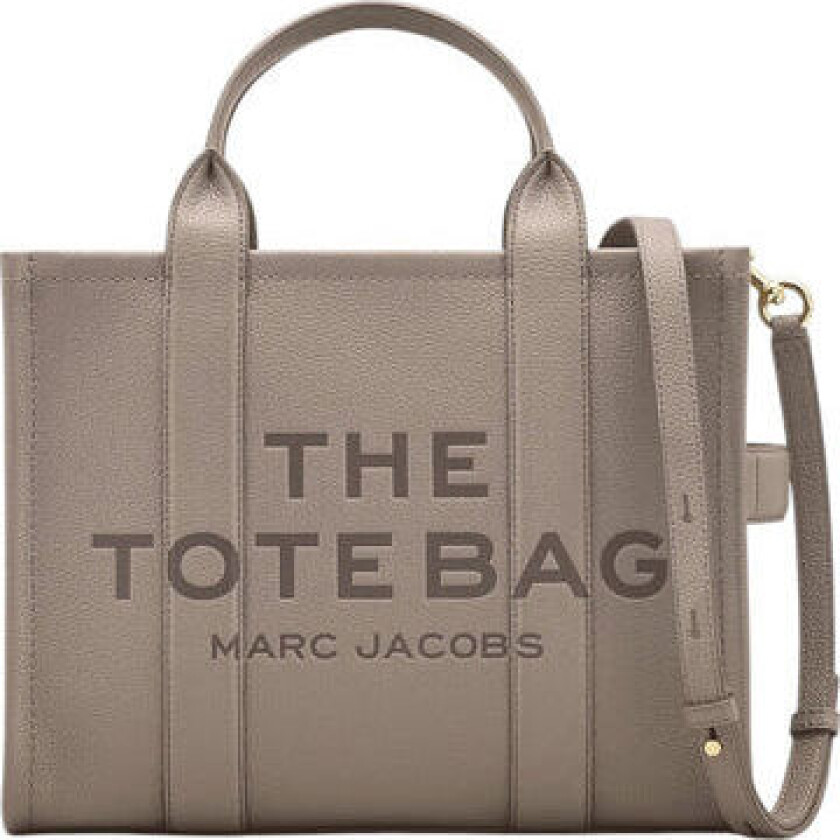 Marc Jacobs The Leather Medium Tote - Cement One Size