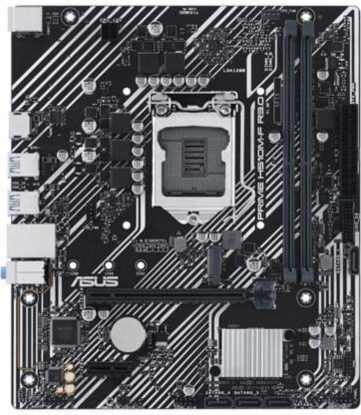 PRIME H510M-F R3.0-CSM Hovedkort - Intel H470 - Intel LGA1200 socket - DDR4 RAM - Micro-ATX