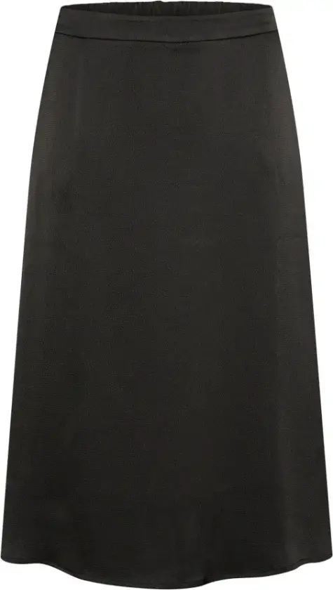Dame, Skjørt, Svart, 3XL