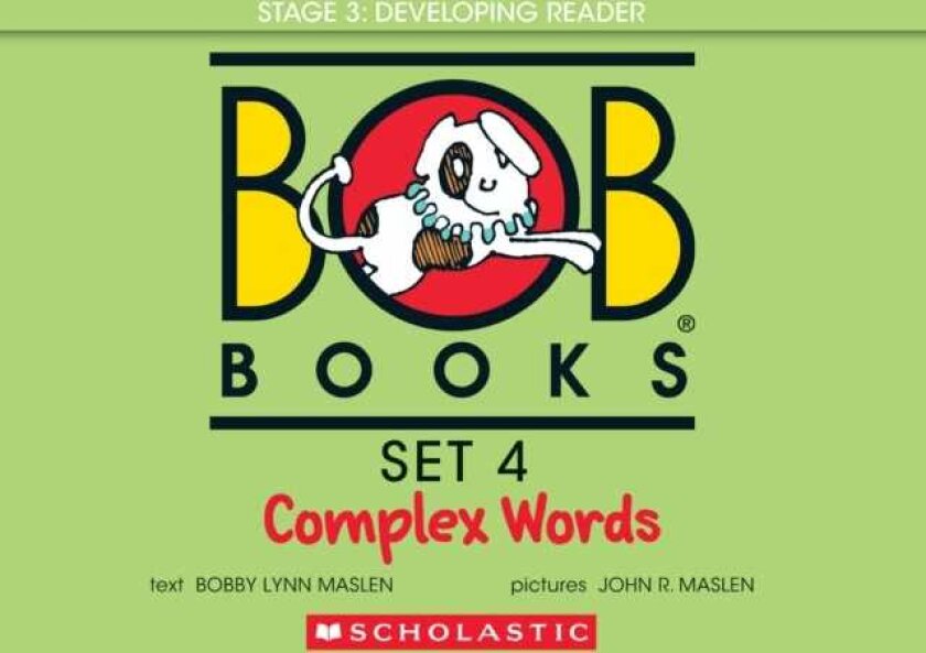 Bob Books Complex Words Hardcover BindUp | Phonics, Ages 4 and up, Kindergarten, First Grade (Stage 3: Developing Reader)