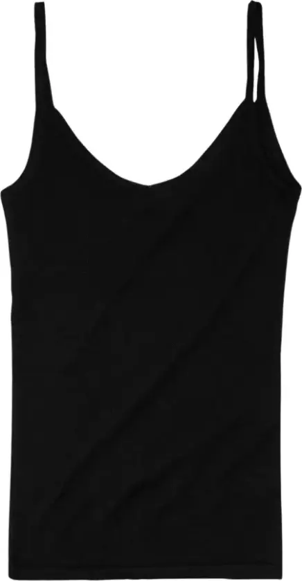 WMN MERINO SINGLET - M / 90 Black