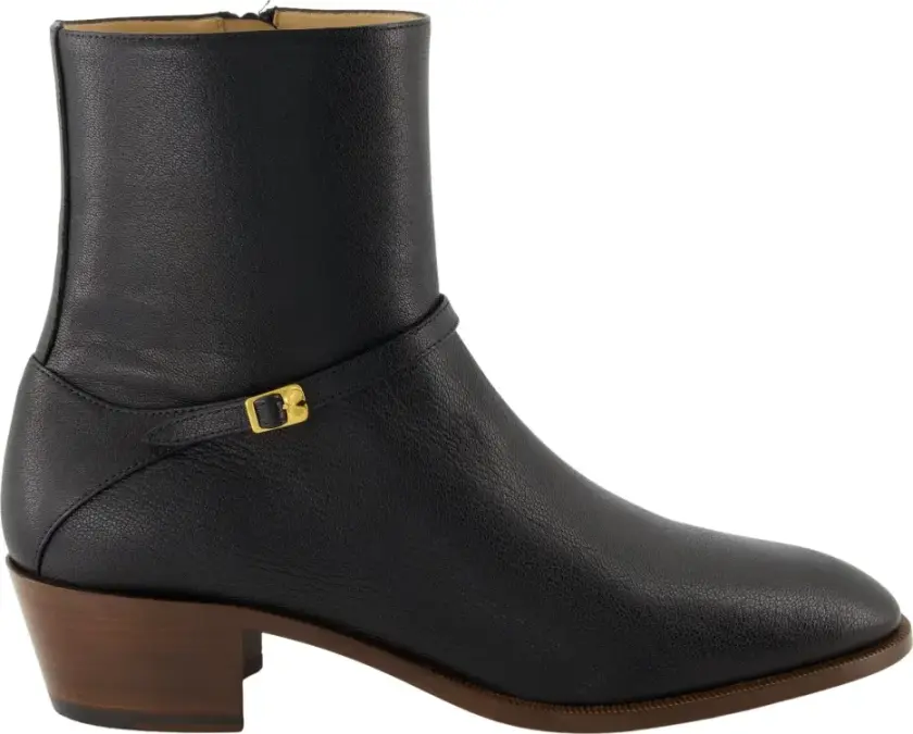 Herre, Sko, Svart, 43 EU