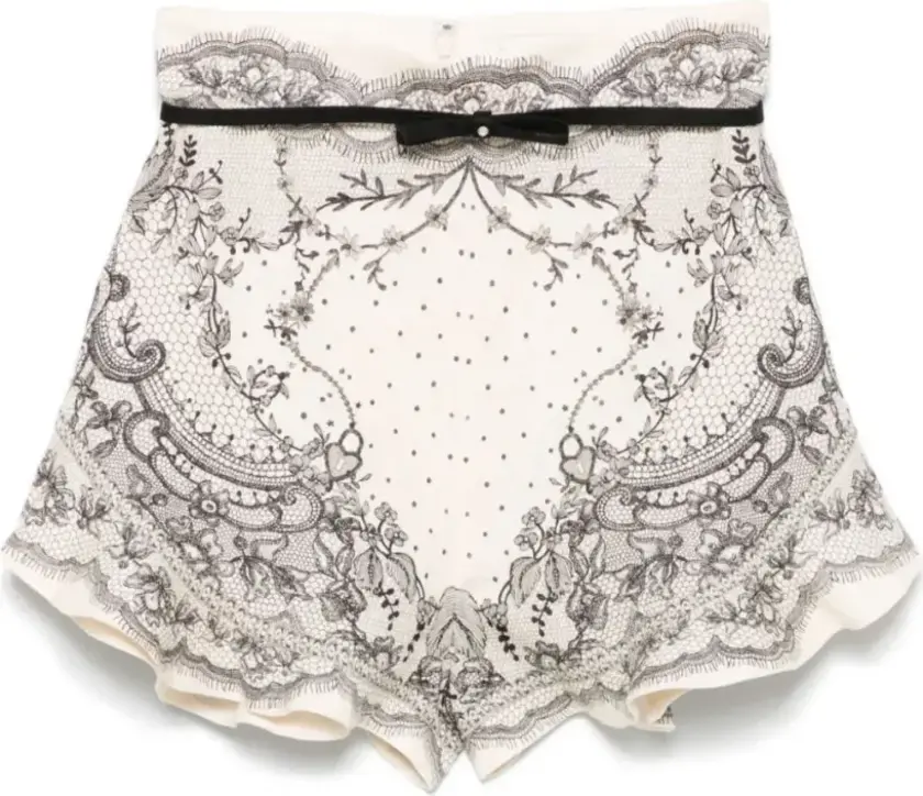 Dame, Shorts, Hvit, S