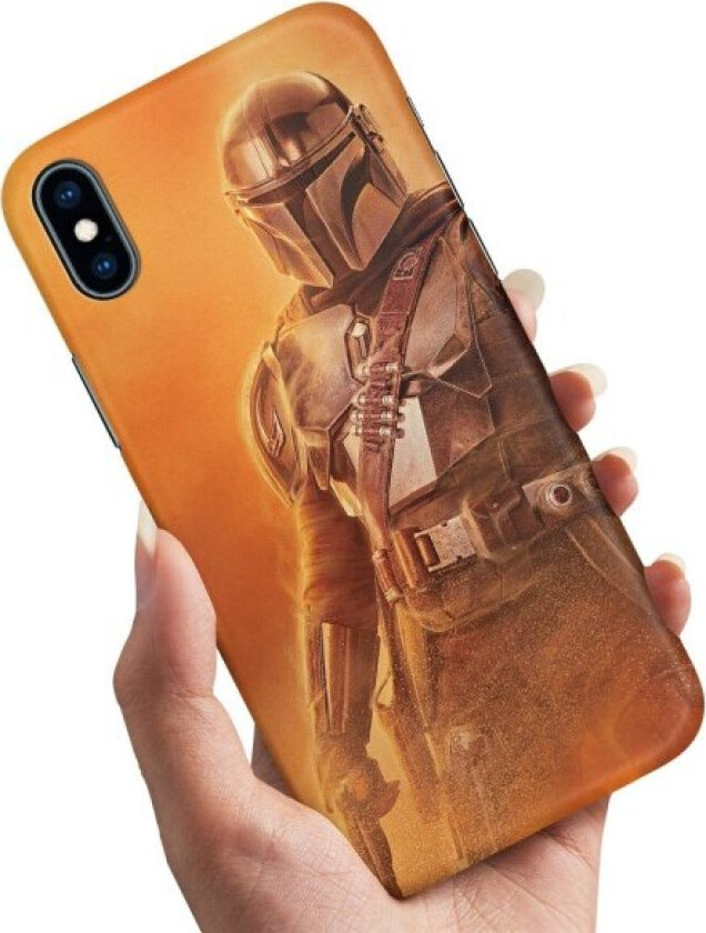 iPhone X/XS - Deksel/Mobildeksel Mandalorian Star Wars