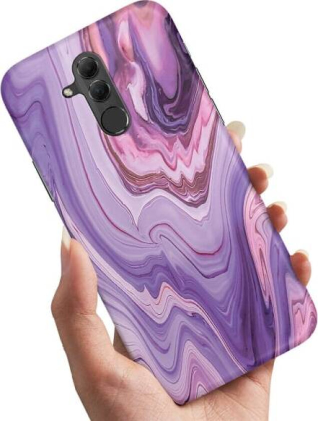 Huawei Mate 20 Lite - Deksel/Mobildeksel Marmor Multicolor