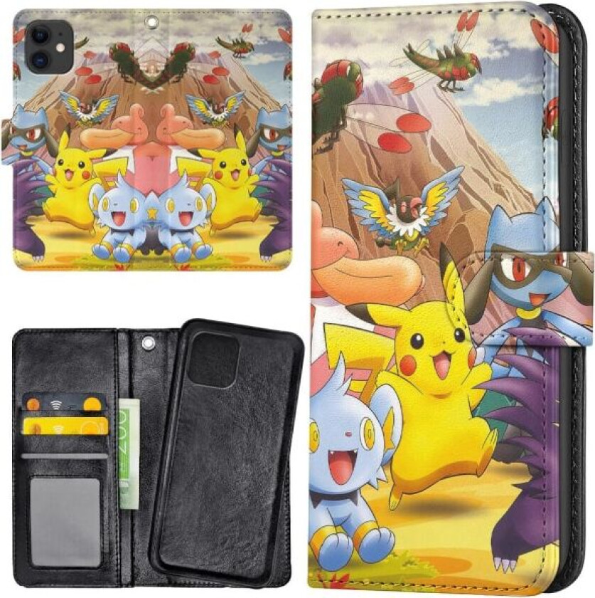 iPhone 12 Mini - Lommebok Deksel Pokemon