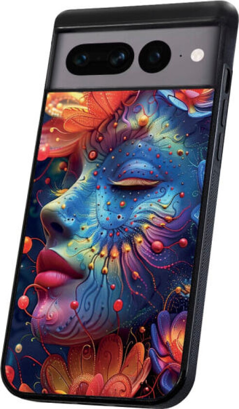 Google Pixel 8 - Deksel/Mobildeksel Psychedelic